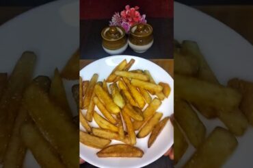 Crispy and perfect french fries recipe make at home easy#shorts#youtubeshorts #youtube #potato fries