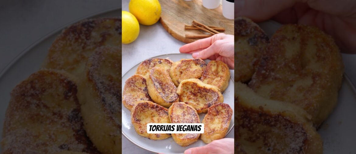 TORRIJAS VEGANAS | Receta MUY fácil!