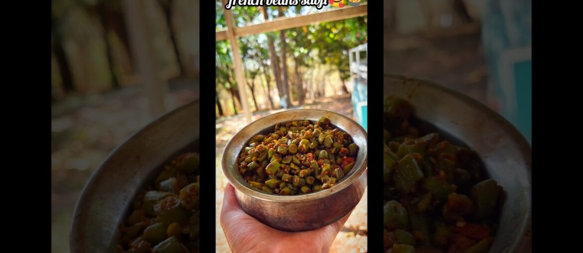 #french beans sabji🍲#recipe  #shortsfeed #viral#reel#shorts #youtubeshorts #shortsvideo #trending