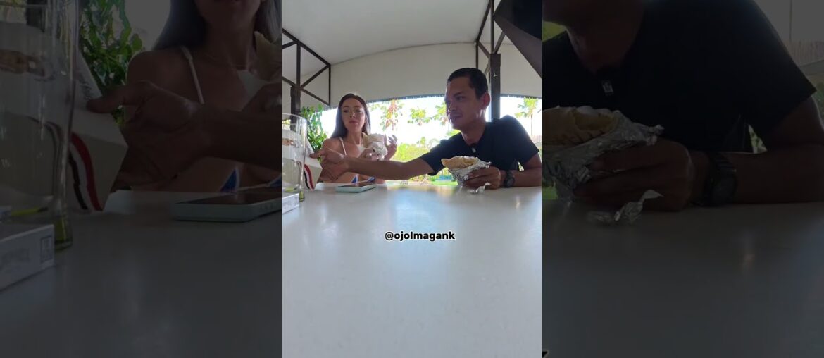 Try France tacos for the first time ❤️ #gojekbali #automobile #baliescape #bali #motovlog