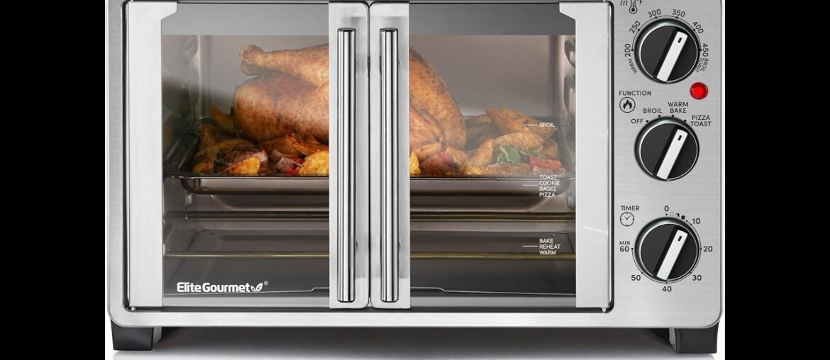 Elite Gourmet ETO2530M Toaster Oven Review | Bake, Broil, Toast & Keep Warm