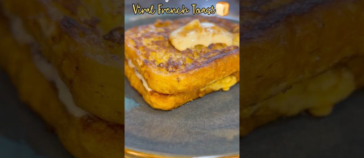 My Version of French Toast🍞🍯 #food #recipe #ytshorts #youtube #dailyvlog #viral #jennie #trending