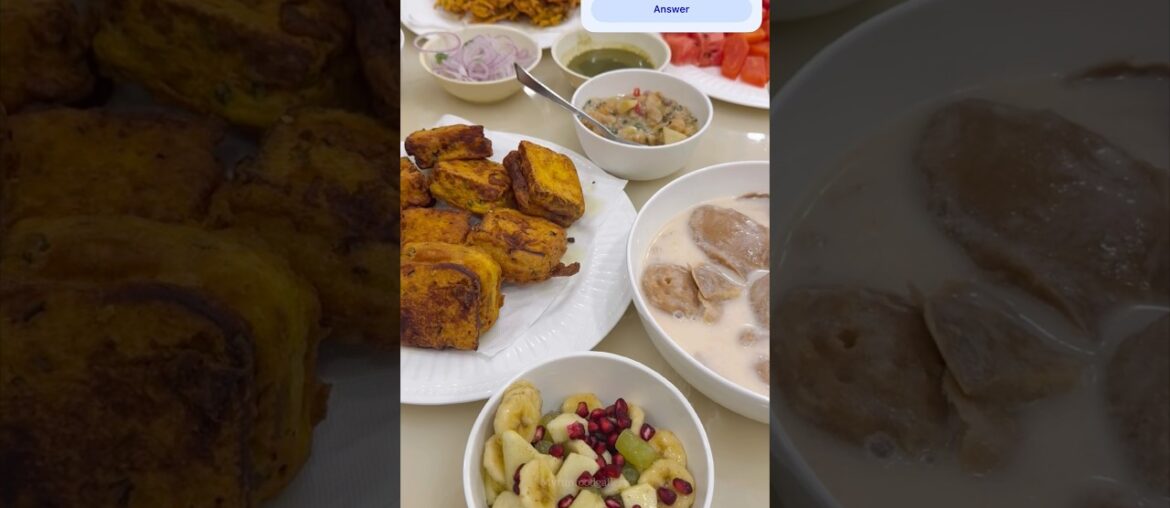 1 hour Iftar preparation | Keema samosa recipe | French fries pakora #shorts #ramadan #iftar