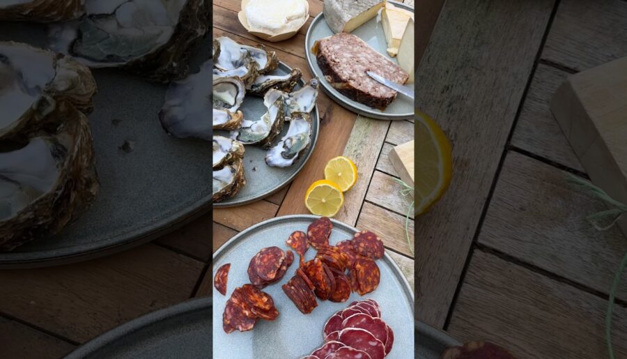 French Chef Apero 🍷 Oysters, Sausages & Cheese 😋 Quick Recipes!