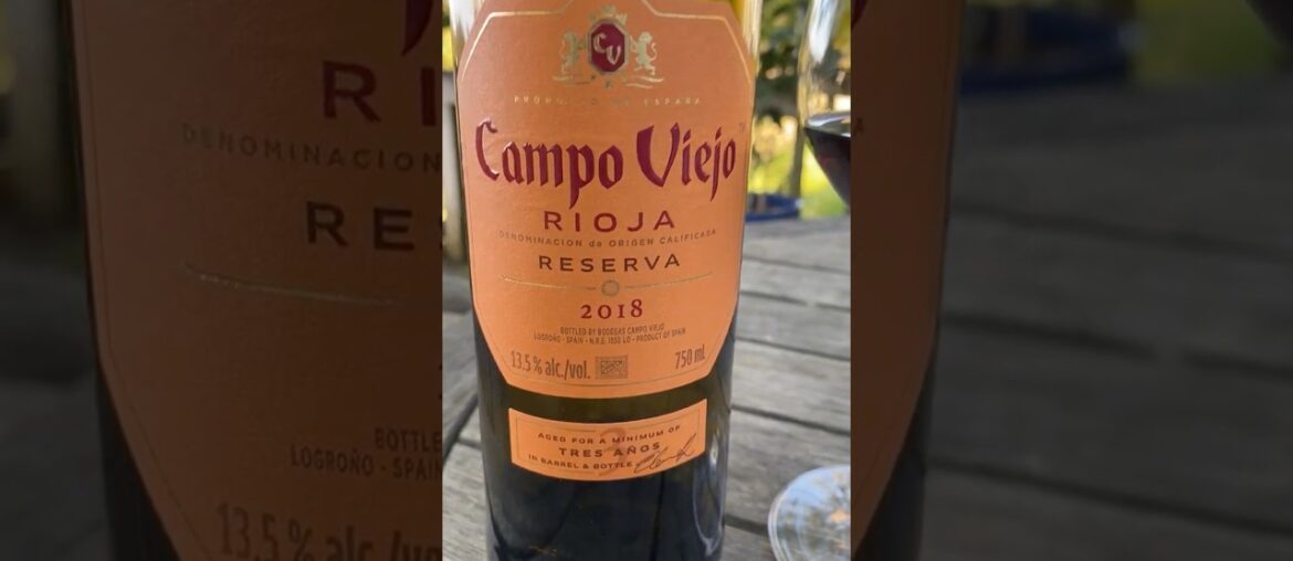 What Makes a Reserva Rioja? - Bodegas Campo Viejo Reserva Rioja 2018 #barrelaged #spanishwine #dcamw