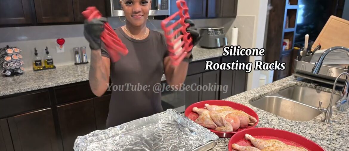 Roasted Chicken | Red Potatoes With Peppers & Onions | French Beans With Andouille Sausage & Turnips