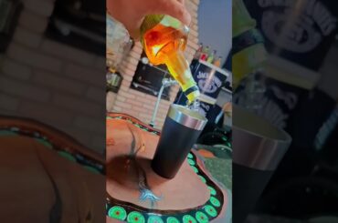 @acouguenota10 🔥 DRINK NA ÁREA GOURMET DA CHÁCARA 🍹🌿 | Climinha Perfeito! #churrasco