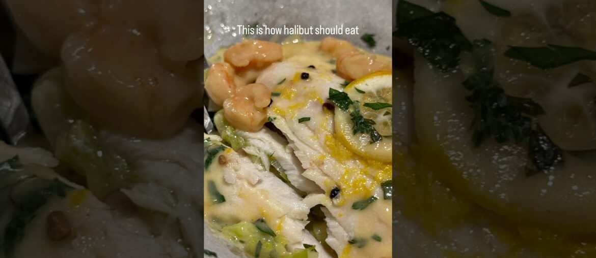 French Halibut in Papillote with Hollandaise | Fish Friday Done Right