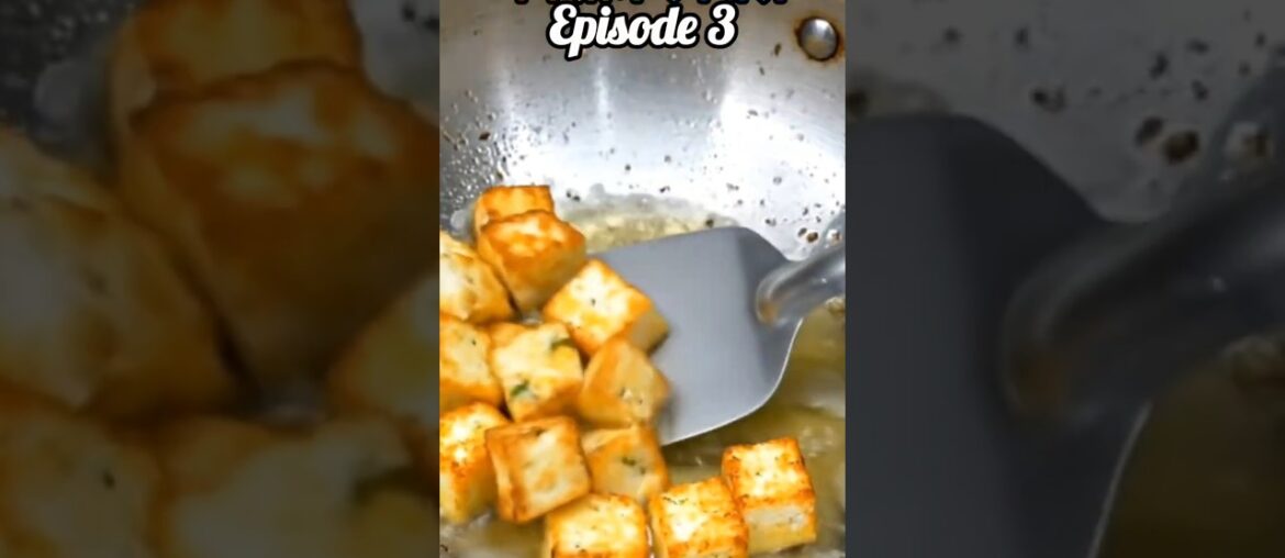 Navratri Special Paneer Recipe! Vrat ka paneer fry! #paneer #food #navratrispecial #shorts
