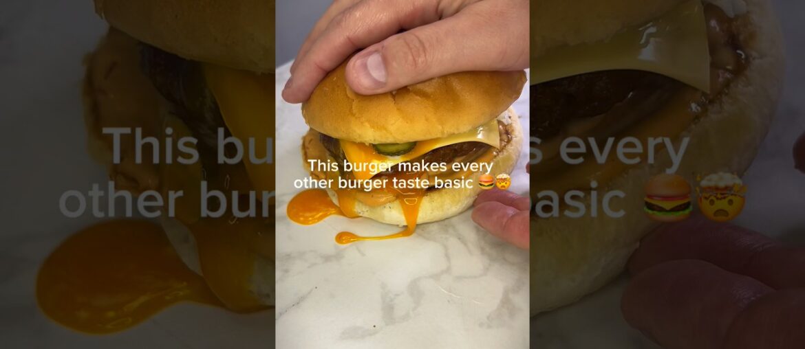 Loaded Egg Burger with Cheese & Caramelized Onions 🍔🧀 | Juicy Homemade Gourmet Burger