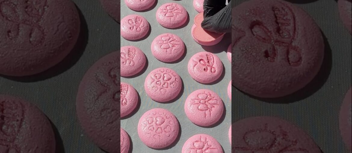 French Macarons in the Oven ✨ Soft Shell Texture