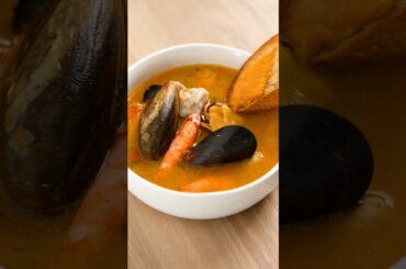 🐟 🔥 FRENCH BOUILLABAISSE #aieats123 #food #foodreels #howtomake #fromscratch #aieats
