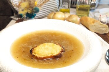 [Real Time] Classic French Onion Soup | Deeply Caramelized | ASMR