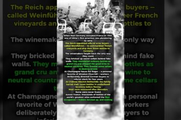 Why the Nazis Drank "Fake" Wine for 4 Years. #history #viral #viralvideo #ww2