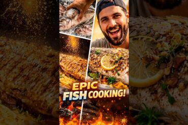 “From Fish Market to Gourmet Plate 🐟✨ | 40s #shorts #fishcooking #trending
