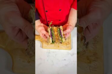 French Onion Soup Focaccia Sandwich!#focacciabread #breadbaker