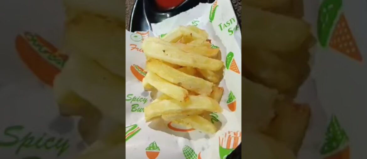 Market Jaisi Crispy French Fries Ghar Par 🍟 | Super Easy Recipe #foodcombination