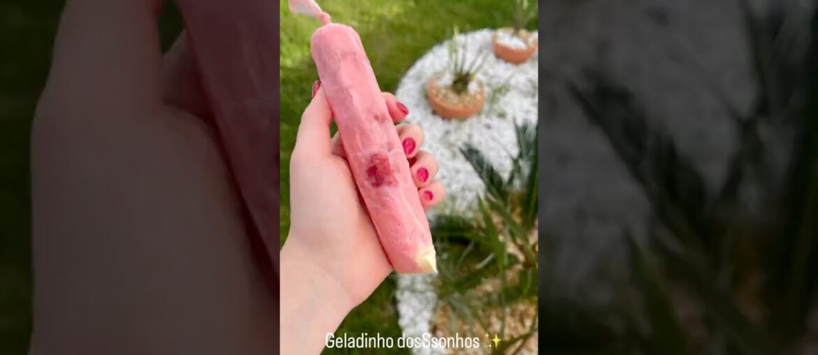 🍓Geladinho Gourmet de Morango com Chocolate🍫 #geladinhosgourmet #sobremesa #sobremesagelada