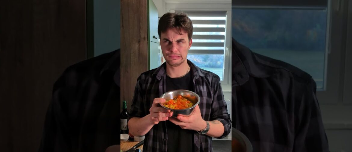 Achtung!!! Süchtig machendes franz. Ratatouille!!!  #comedy#french #ratatouille #rezept #vegan