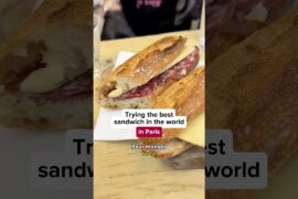 The world’s best sandwich in Paris? I had to see for myself, bien sûr 👀🥪