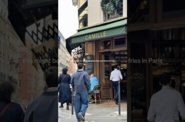 French food in Paris #parisfood #parisrestaurants #fyp