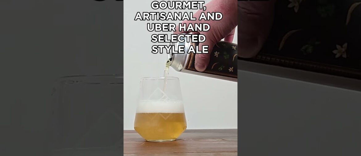 EXTRA FANCY GOURMET, ARTISANAL AND UBER HAND SELECTED STYLE ALE from Evil Twin #beer #craftbeer