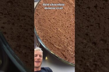🍫MOUSSE DE CHOCOLATE PERFEITA (estilo francês)