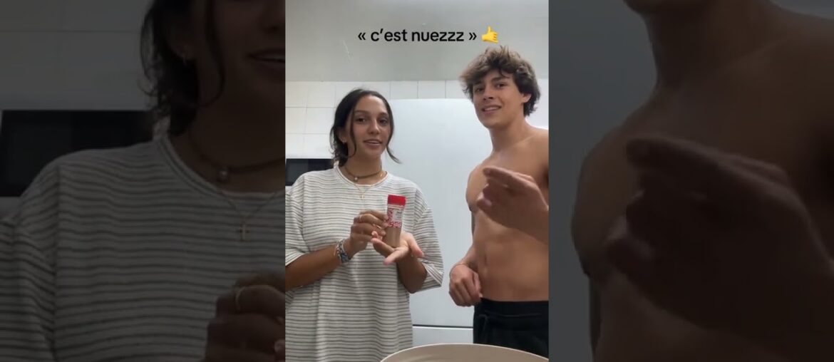 on est pâtissiers déjà #french #couple #boyfriend #crêpes