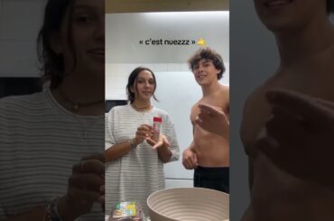 on est pâtissiers déjà #french #couple #boyfriend #crêpes