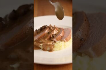 Juicy Pork Medallions in Marsala Cream Sauce (Better Than Bistro Style)