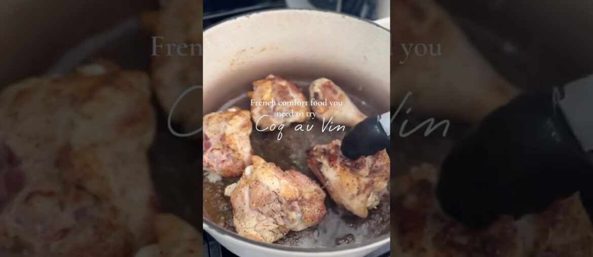How To Make Coq Au Vin – with no pork How To Make Coq Au Vin - with no pork