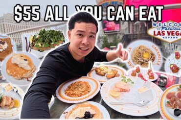 $55 ALL YOU CAN EAT Brunch Buffet on the Las Vegas Strip?!