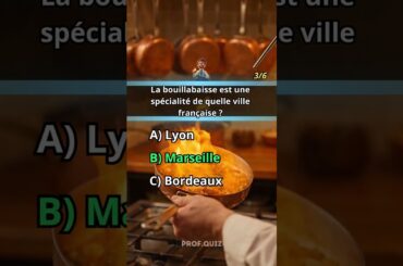 Quiz Gastronomie Française : Tu connais VRAIMENT tes régions ? 🍲🇫🇷
