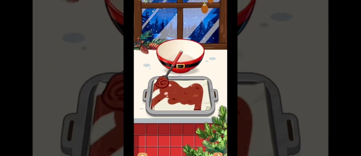 Bûche de Noël Recipe 🎄 | Classic French Yule Log Cake Easy & Delicious // #shorts #viral #food #yt