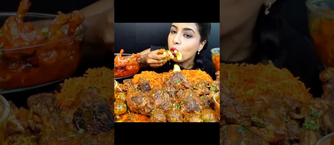 ASMR EATING SPICY 🔥🥵 EGG MASALA #mukbang #eatingvideos #ytshorts #mukbanghorfun #youtubeshorts