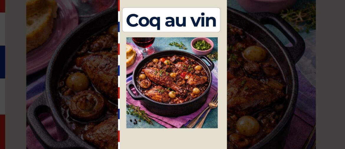 Coq au vin — pronunciation and meaning | FrenchLearner