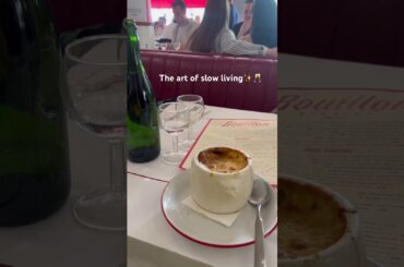 The art of slow living ✨🥂 #parisianlifestyle #frenchfood #slowliving #parisvibes #aestheticreels