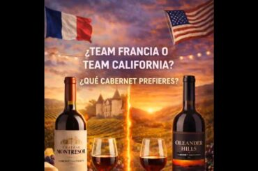 ¿Francia vs California? 🍷 Elige tu Cabernet Sauvignon#Bordeaux#FrenchWine#OldWine#CabernetSauvignon
