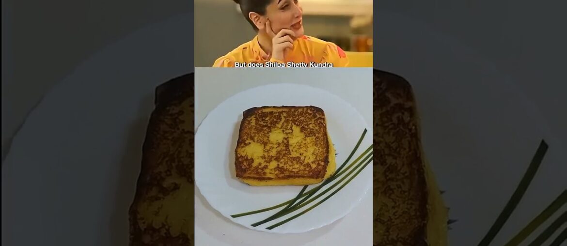 Shilpa Shetty Craves This! 😍 Quick French Toast Recipe #Shorts