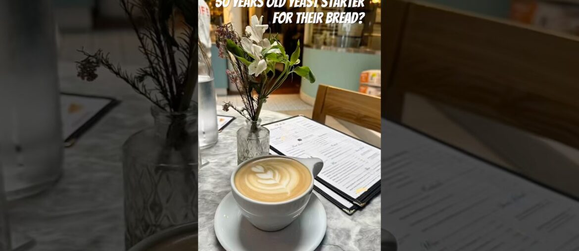 This Pasadena Cafe Uses a 50-Year-Old  Yeast Starter for their bread!!