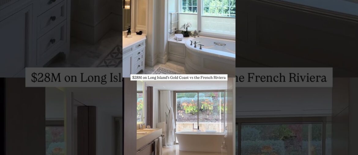 Home on Long Island’s Gold Coast vs the French Riviera