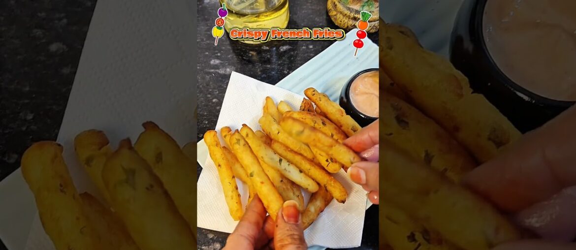 Crispy French Fries 🍟 @shabinamagickitchen #frenchfries #trendingshorts #viral