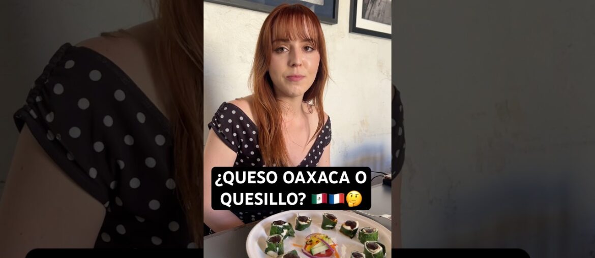 Francesa probando Queso en #Oaxaca #comidamexicana #mexico #viajes