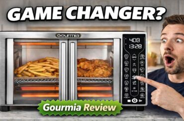 Gourmia French Door Air Fryer Review | Cook Faster Than You Think