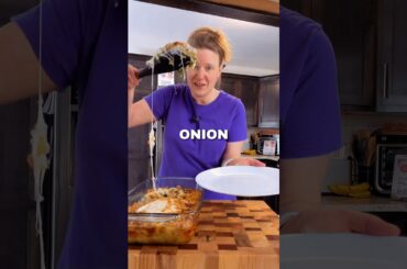 French Onion Chicken #chickenrecipe #easydinner #dinnerinspo #recipe #mrsbrownskitchen #cooking