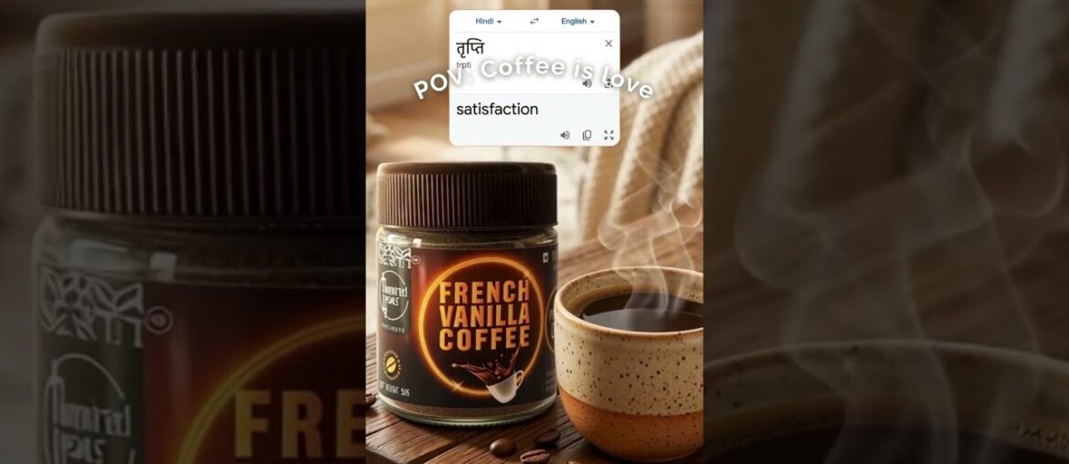 For True Coffee Lovers ☕❤️ | French Vanilla Coffee by HundredYears