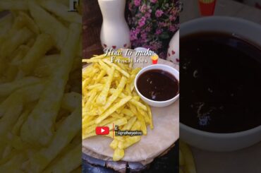 How to make french fries 🍟 recipe at home easy tips and tricks..#youtubecooking#shorts#foodvlog#