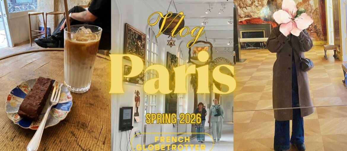 Paris Spring Vlog 🌸Northern Marais Hidden Gems🇫🇷 Cafe | Free Carnavalet Museum | Real Phô | DIY shop