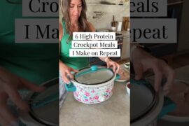 High Protein Crockpot Meals I Make on Repeat (Easy Slow Cooker Recipes)