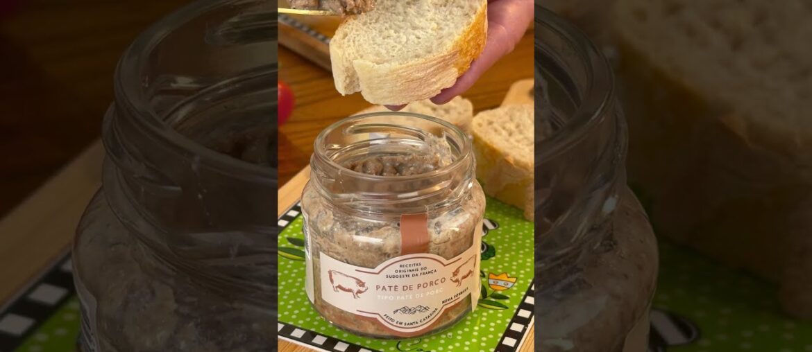 Patê de Porco (Tipo Paté de Porc) – Receita Francesa Patê de Porco (Tipo Paté de Porc) - Receita Francesa